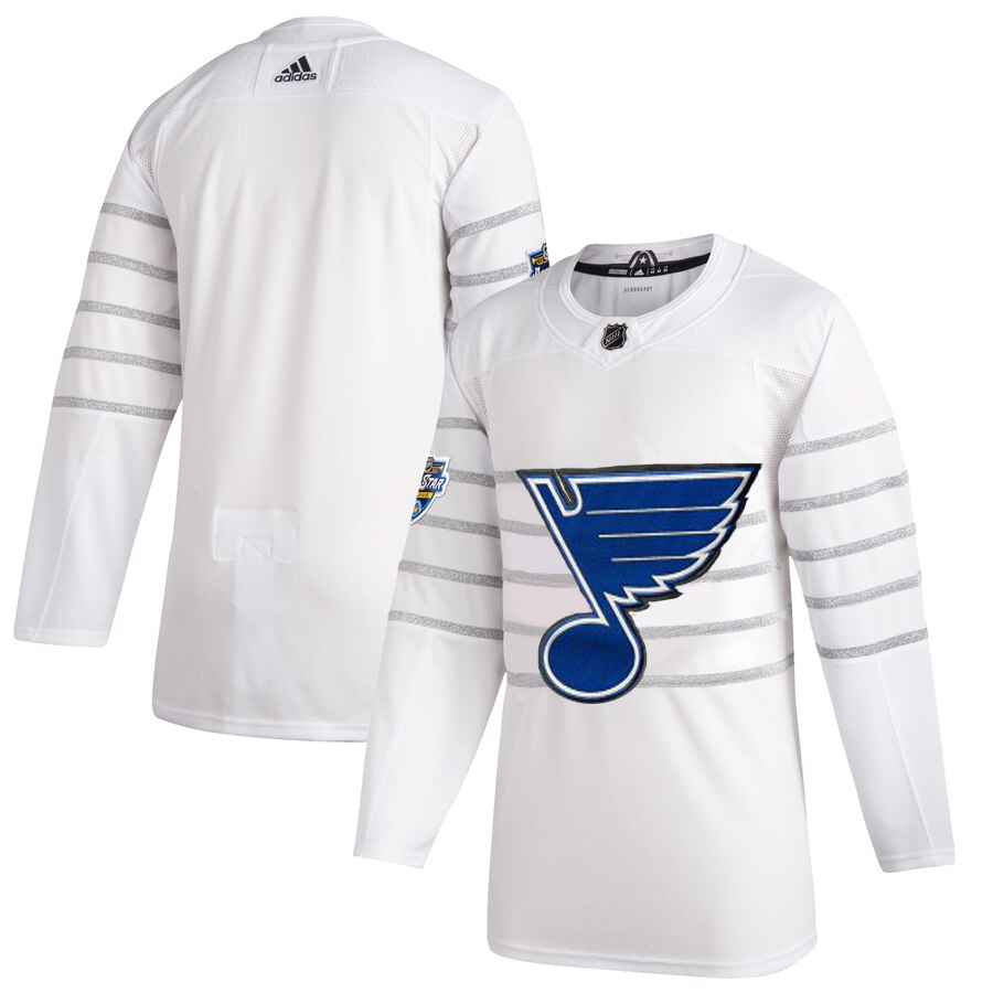 Men St. Louis Blues Adidas White 2020 NHL All Star Game Authentic Jersey
